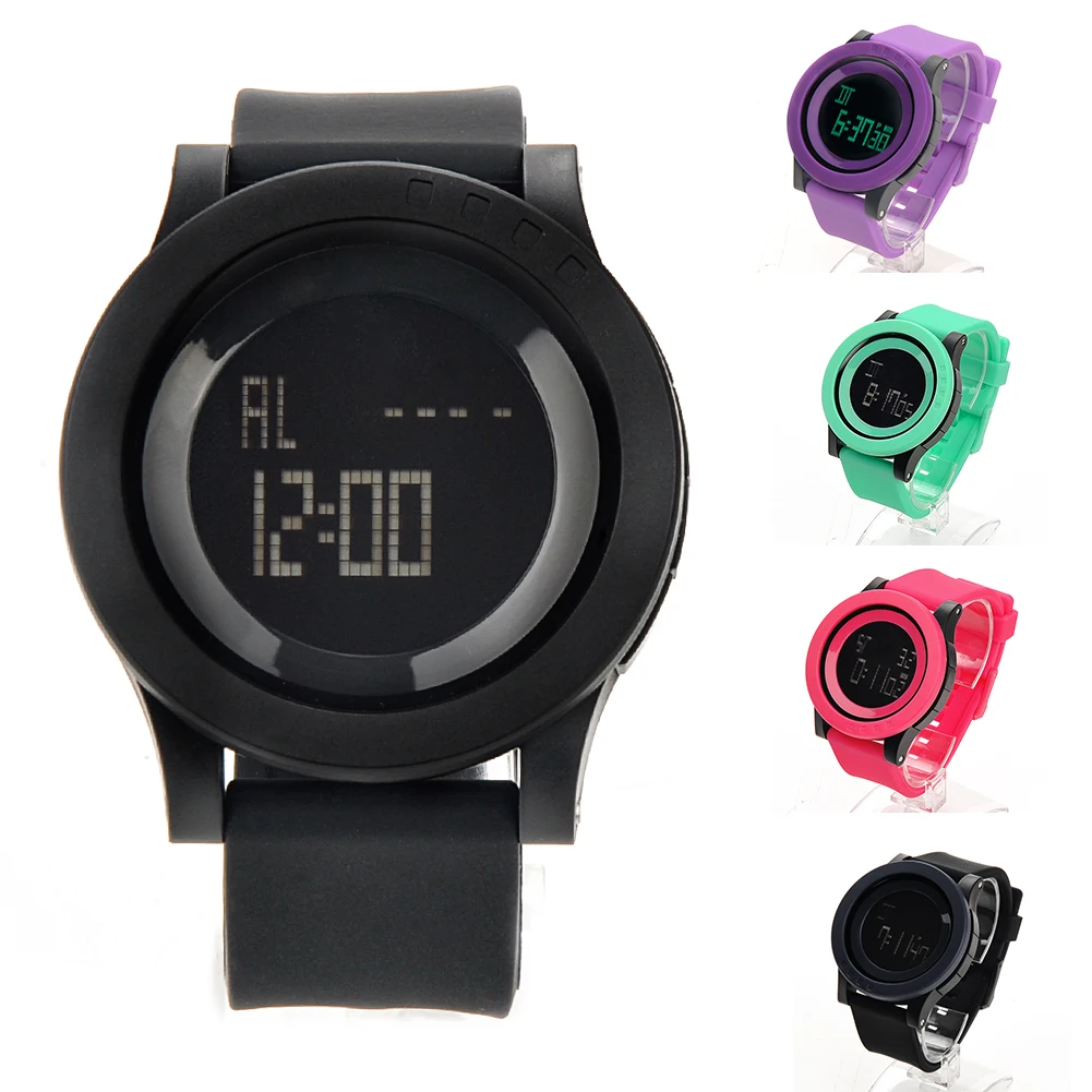 

Brand New Watch Men Military Sports Watches Fashion Silicone Waterproof LED Digital Watch For Men Clock Digital-watch