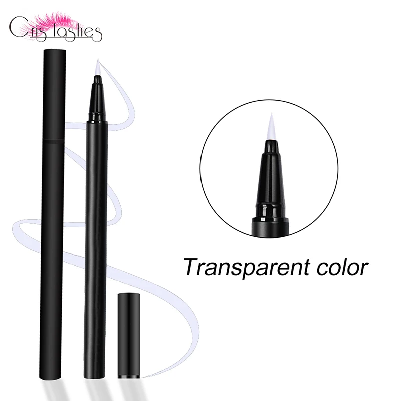 

Crislashes Adhesive Eyeliner Pen False Eyelash Eye Liner Glue Quick Dry Black/Brown Portable Liquid New Makeup Beauty Tools