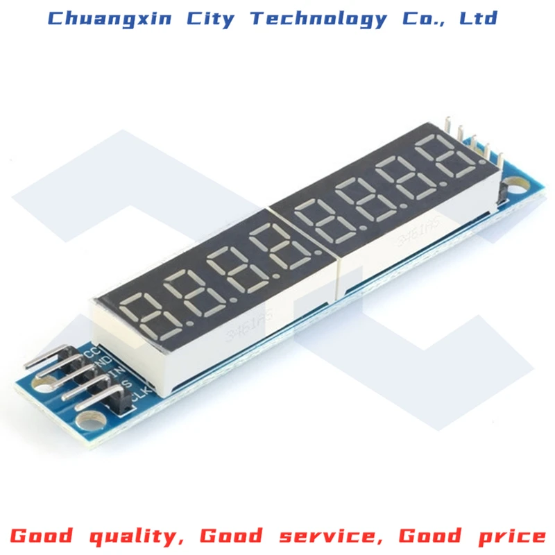 

100% New&Original MAX7219 8-bit nixie tube display module / control 8-bit nixie tube / serial port / cascadable / Coreset