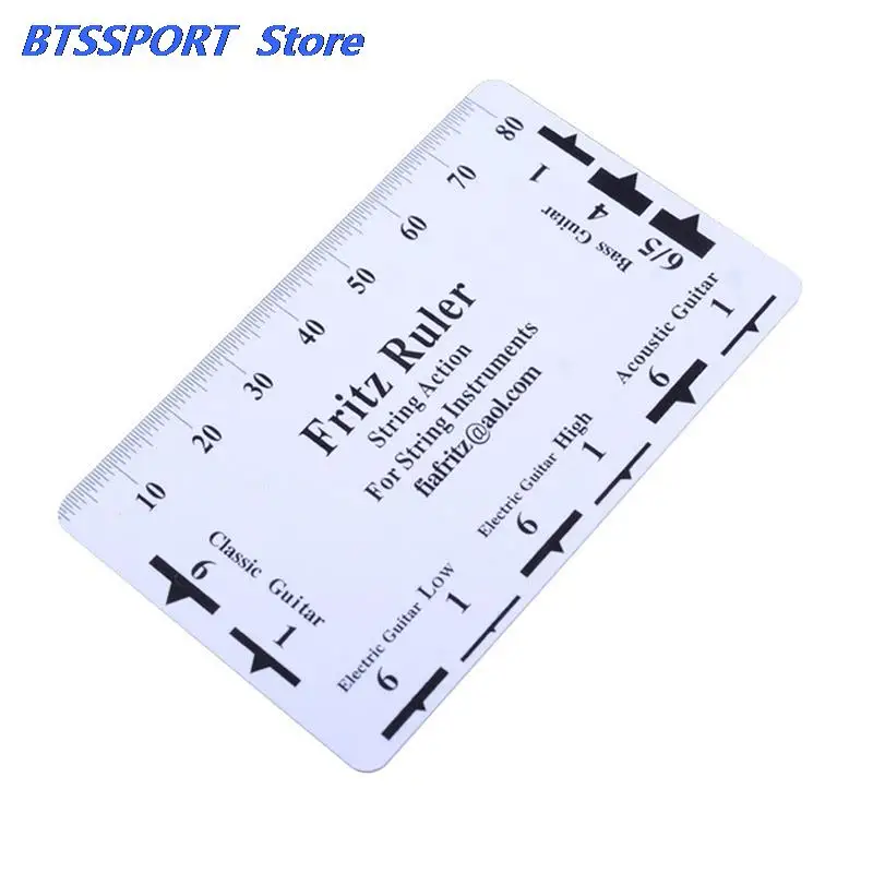 1 шт. гитарный струнный измеритель натяжения струн линейка шаг измерительный