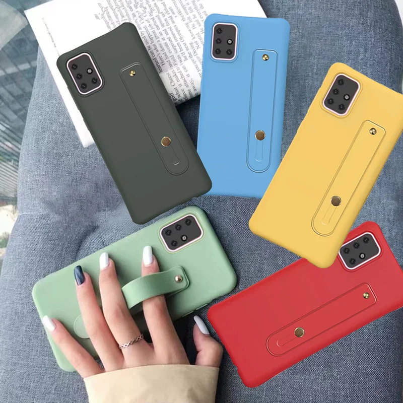 Чехол с держателем чехол для Iphone 6 6s 7 8 plus X XS Max XR Мягкий Роскошный силиконовый iphone