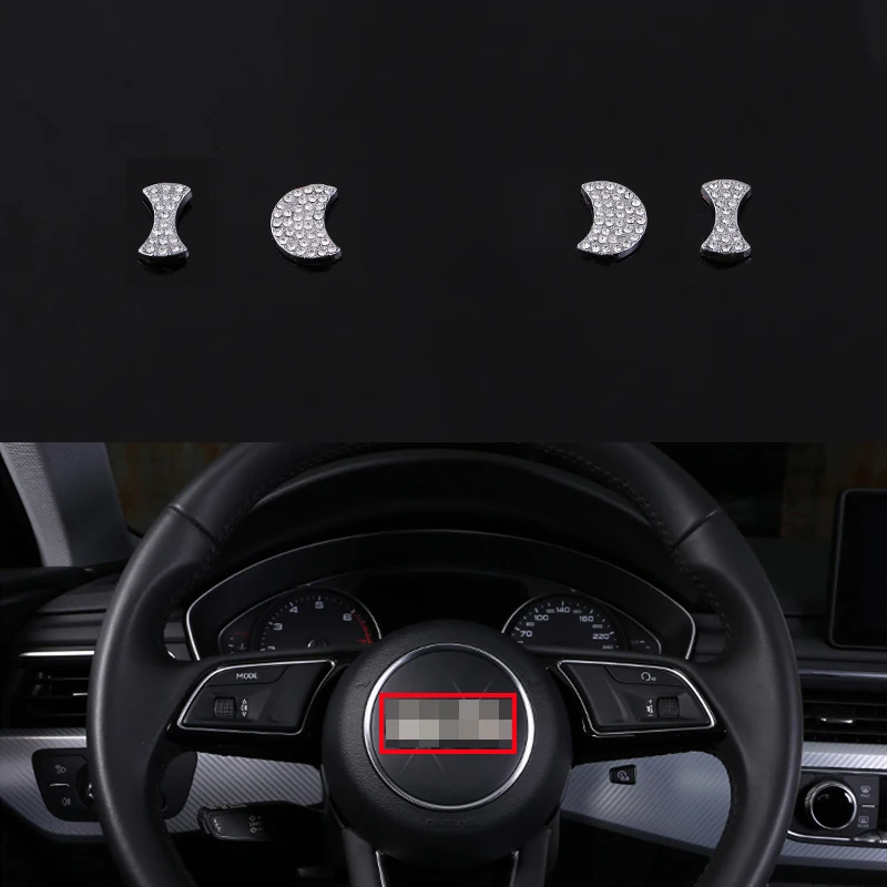 Автомобильные аксессуары чехол для рулевого колеса с логотипом Audi A4 B9 2017 2018 и A3 A5