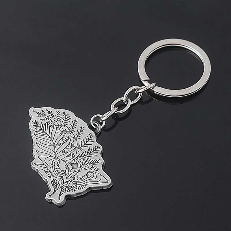 

New Fashion 2 Keychain Logo Vintage Retro Antique Keyring Key Chain Ring Jewelery