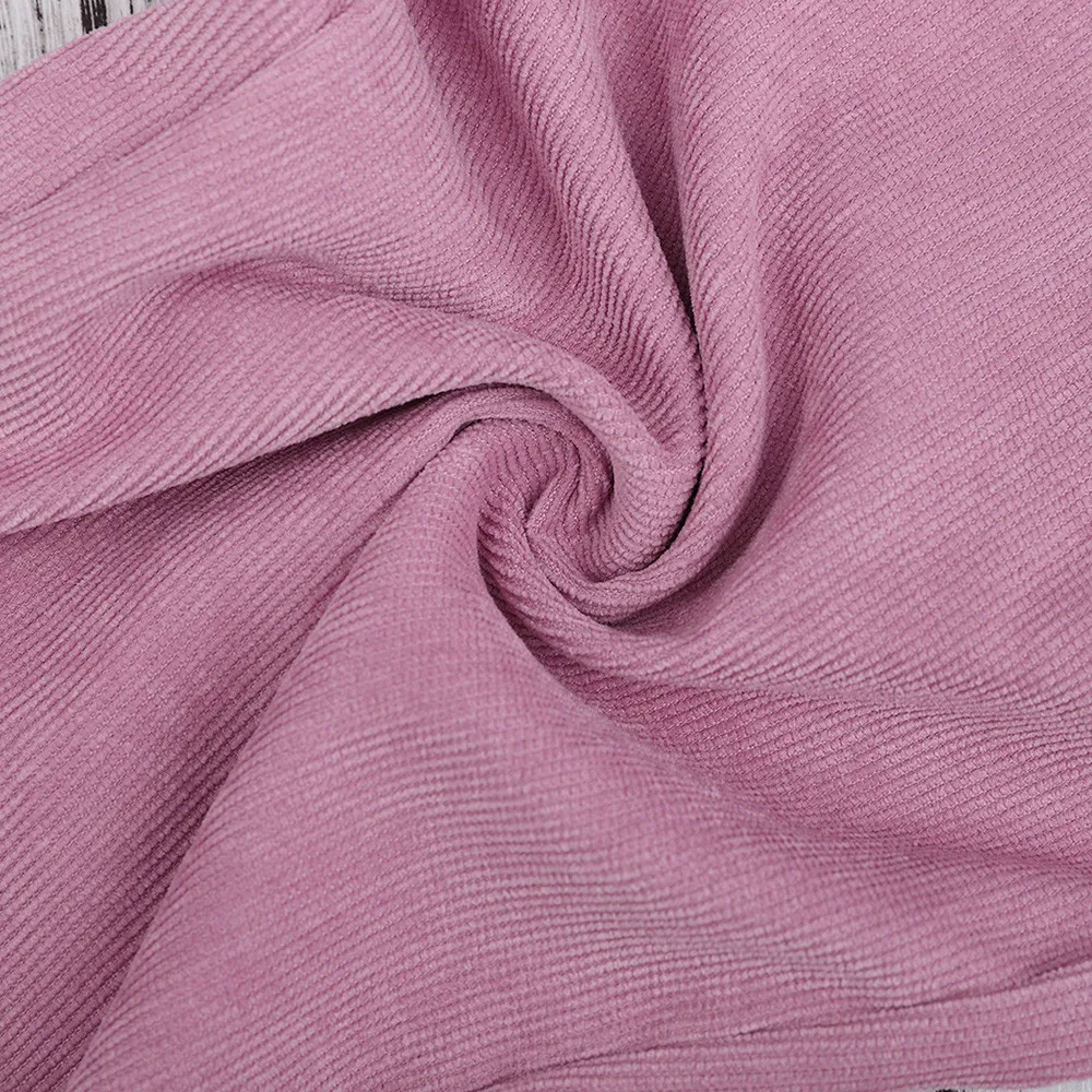 Женские вельветовые брюки с карманами повседневные однотонные со средней талией