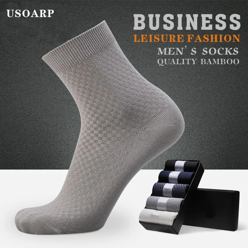Мужские хлопковые носки в клетку 10 шт. =(5 пар) размеры 39 45|mens business socks|men socksmen socks |