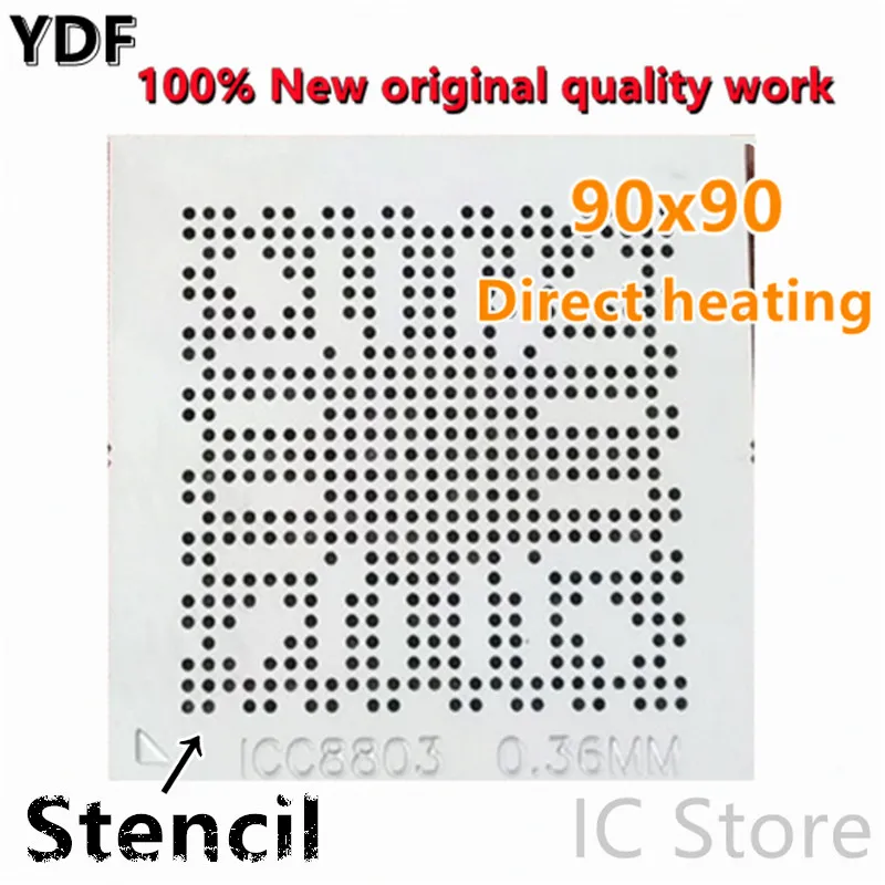 Прямой нагрев 90*90 TCC8801 TCC8803 TCC8801-0AX TCC8801-OAX TCC8803-0AX трафарет