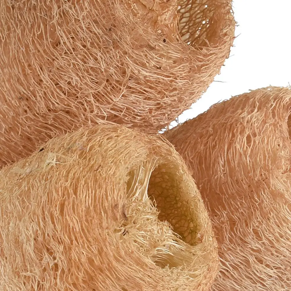 Яркая Гламурная естественная здоровая мочалка из люфы Душ мыть тело мяч для