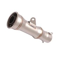 exhaust muffler pipe with adapter titanium color stainless steel construction with added coating process for most motorcycles