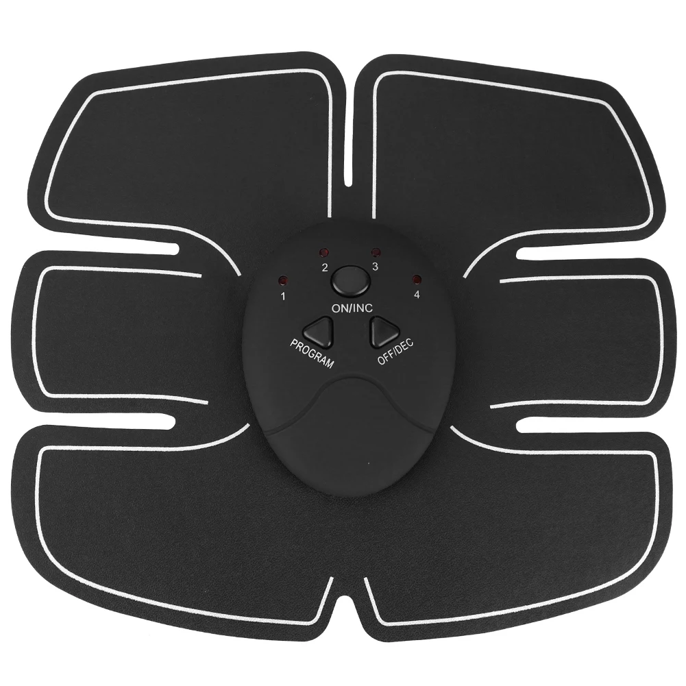 Легкий портативный спортивный перезаряжаемый тонизирующий пояс для брюшного