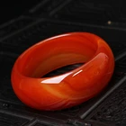 Широкий браслет Sardonyx, красивый женский красный агат, браслет на запястье, 56-64 мм