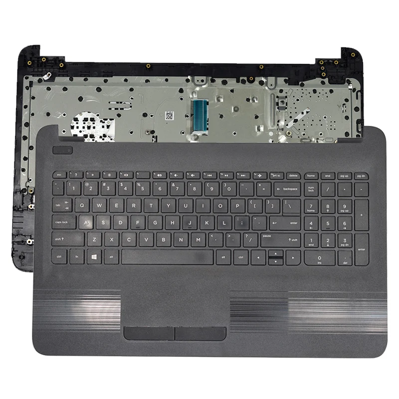 Online Pop Asli Untuk HP 250 G4 15-AC 15-AF 15-AF000 Laptop Palmrest Casing Atas Dengan Keyboard Touchpad 816794-001 AS/Jepang