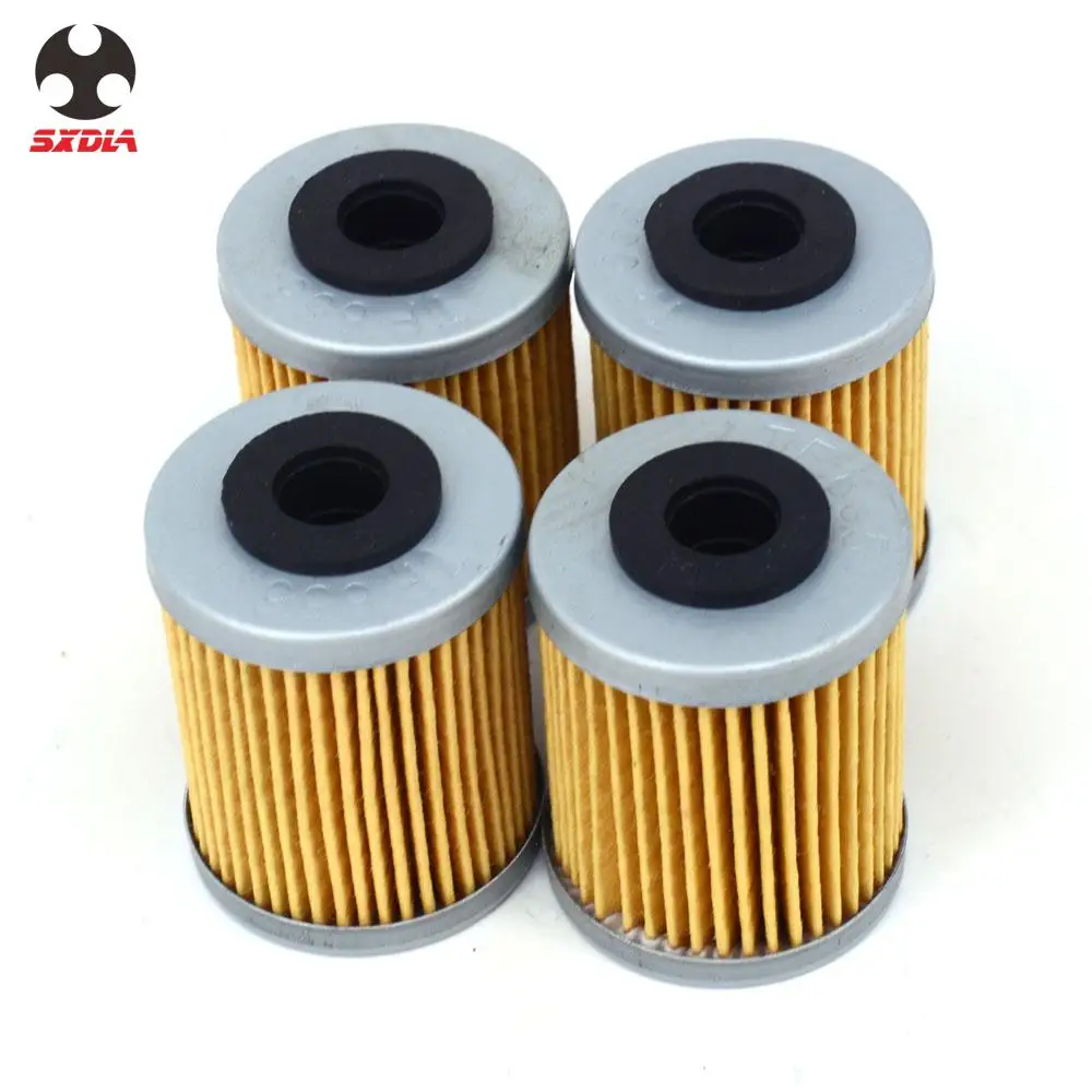 Мотоцикл 4 шт. машинный фильтр масляного фильтра двигателя для KTM EXC XC SX MXC 250 400 450 520
