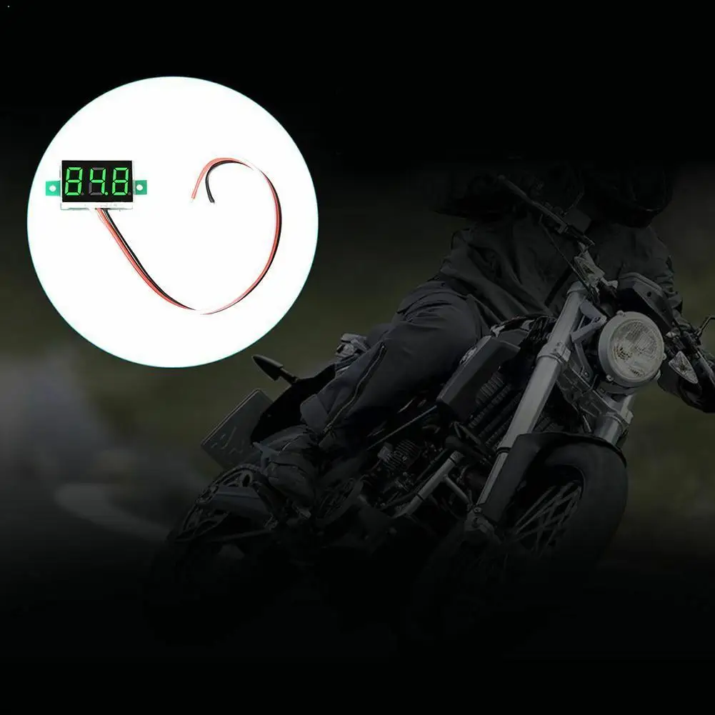 1 шт. измеритель напряжения постоянного тока светодиодный вольтметр 0 30 в