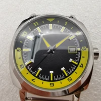 42mm stainless steel watch case dial hands fit nh35 nh36 automatic movement discount package mens watches