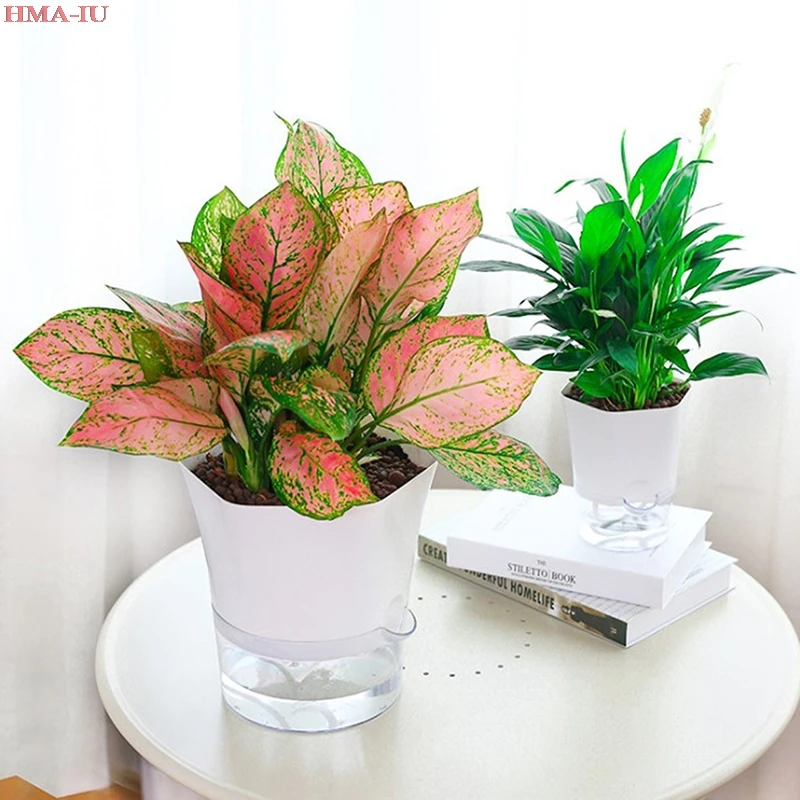 1 шт. креативный самополивающийся цветочный горшок для дома и офиса | Дом сад