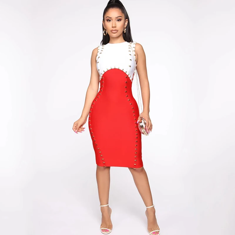 Новинка лета 2019 лидер продаж элегантное украшенное соблазнительное Красное