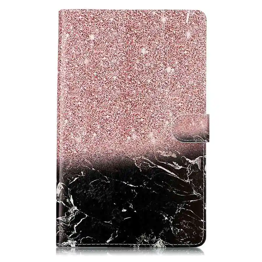 Чехол для Samsung Galaxy Tab A SM-T510 SM-T515 T510 T515 Smart Stand Cover для TabA 10,1 слот для карт чехол для планшета+ пленка+ ручка - Цвет: MGJH
