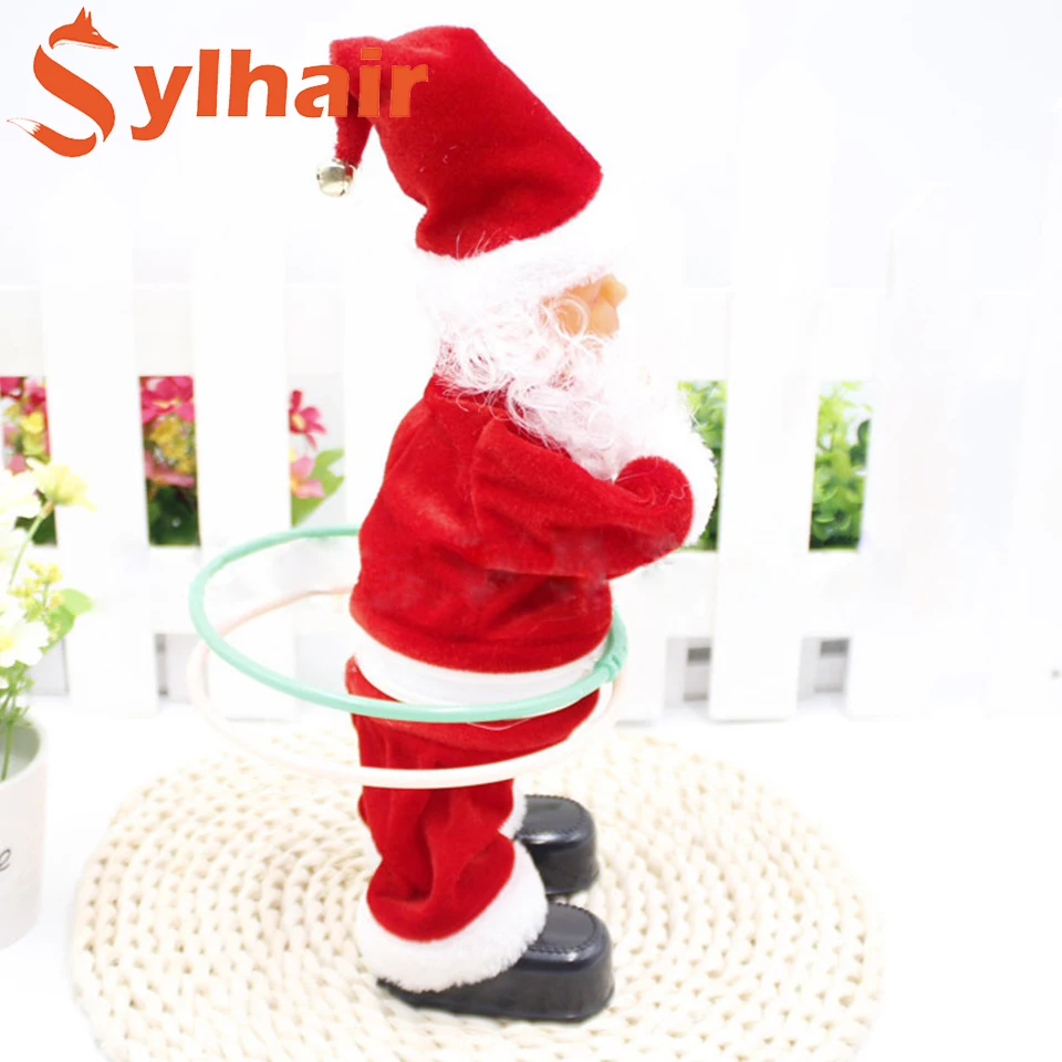 Новинка 2022 необычный танцующий Санта-Клаус Seelaugh с электрическим вращением