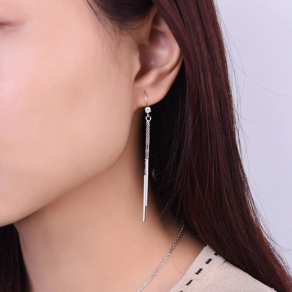 Женские длинные серьги Collare серьги-капельки с кисточками свадебный подарок