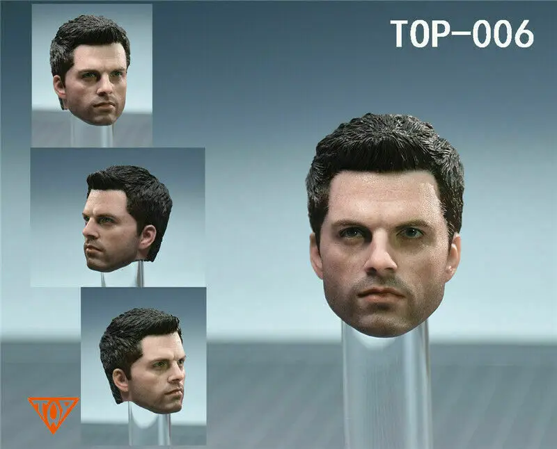 

1/6 Soldier TOP-006 Winter Soldier Suit Head Sculpture Clothes Suit Model fit 12 inch action figure body accessories
