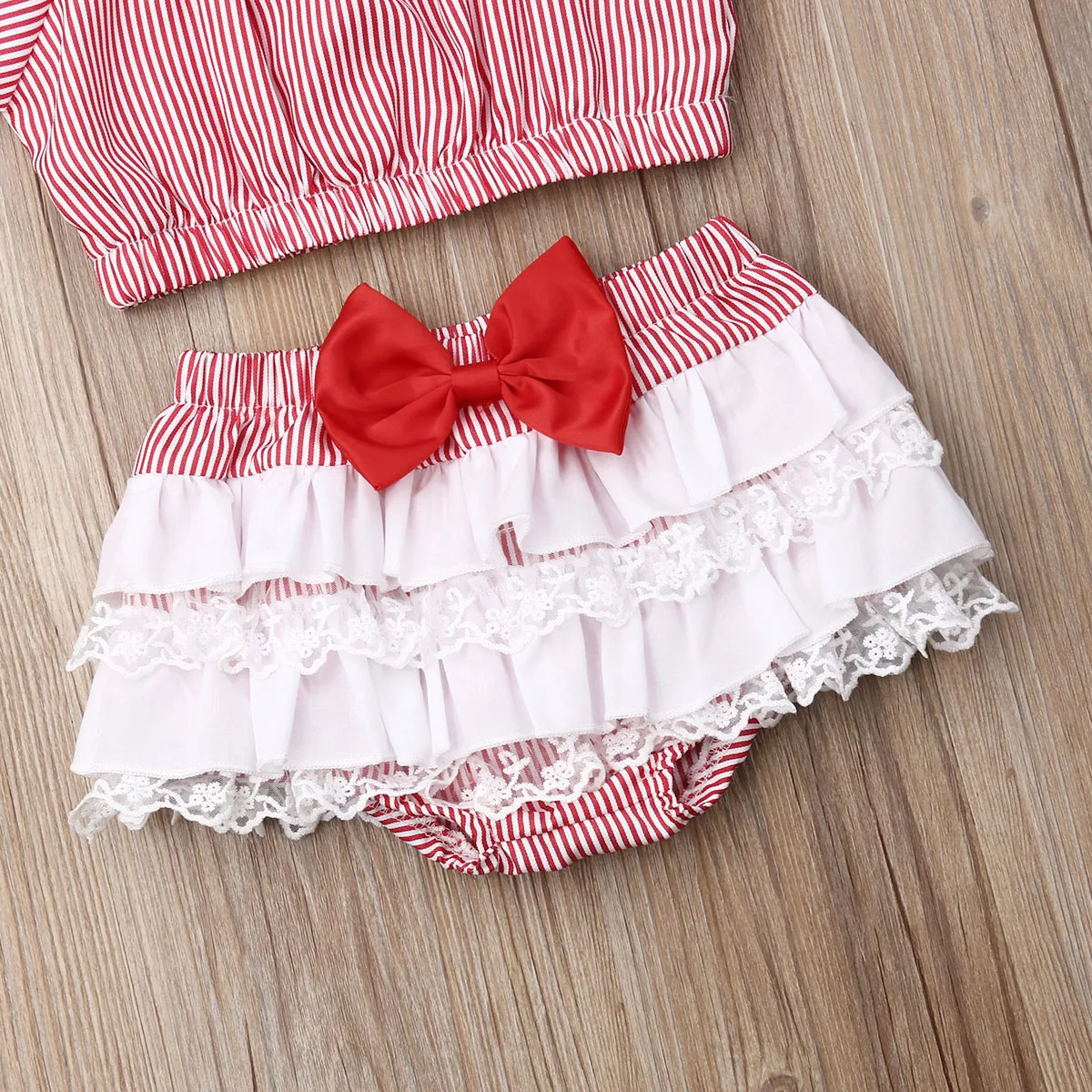 Детская одежда для маленьких девочек летний детский топ с короткими рукавами и