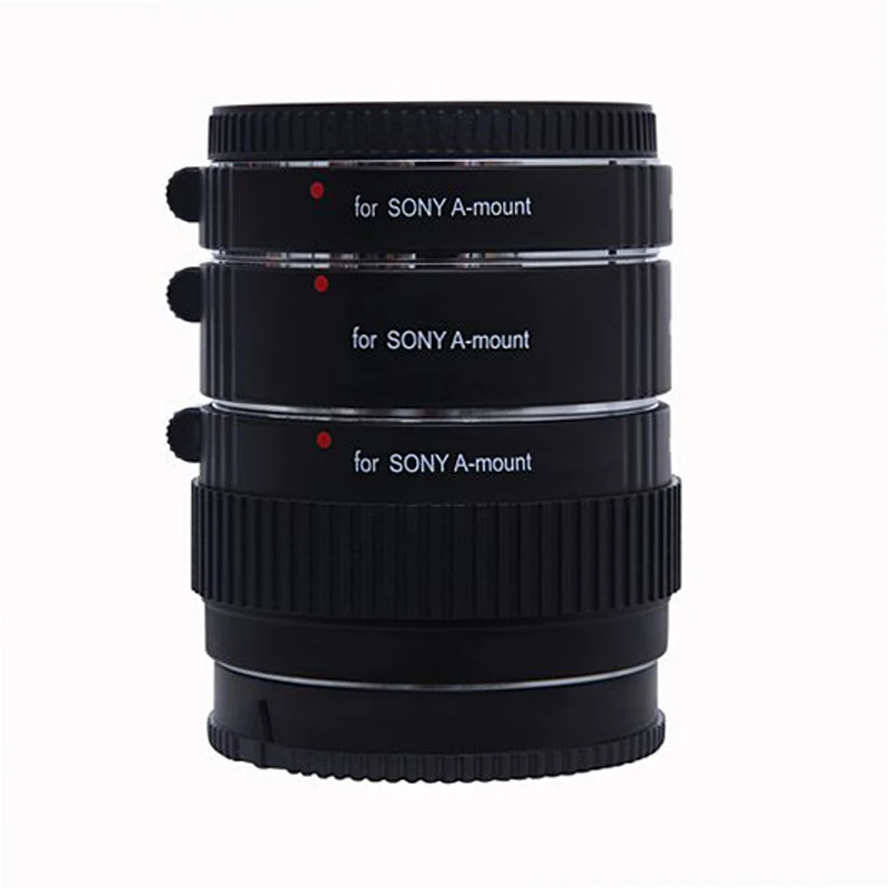 Макро AF металлический Удлинитель Набор Автофокус ttl экспозиция 12 мм 20 36 комплект