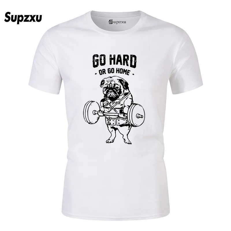 

Summer 2020 latest 100% cotton casual pug life men and women T-shirt fashion short sleeve men and women T-shirt