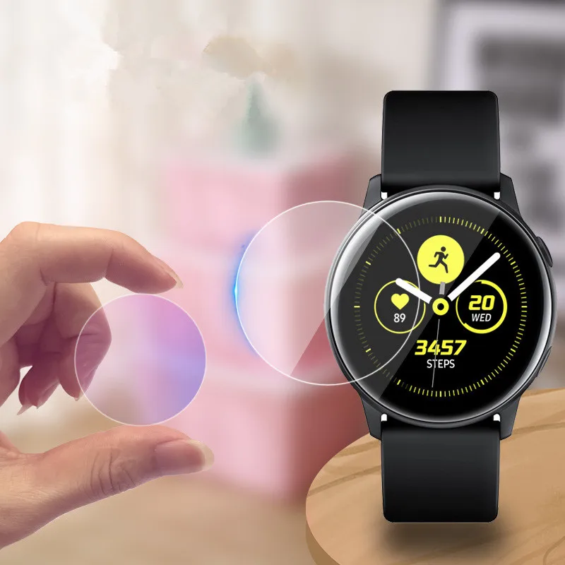 3 шт Смарт-часы стекло Защита экрана для samsung Galaxy watch Active/LTE стекло экрана Защитная 2.5D против царапин