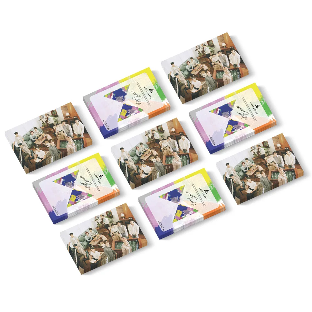 

54 Pcs / Set Kpop EXO NCT TXT Album Photo Card LOMO Cards Postcards Decoration Supplies Fans Gifts