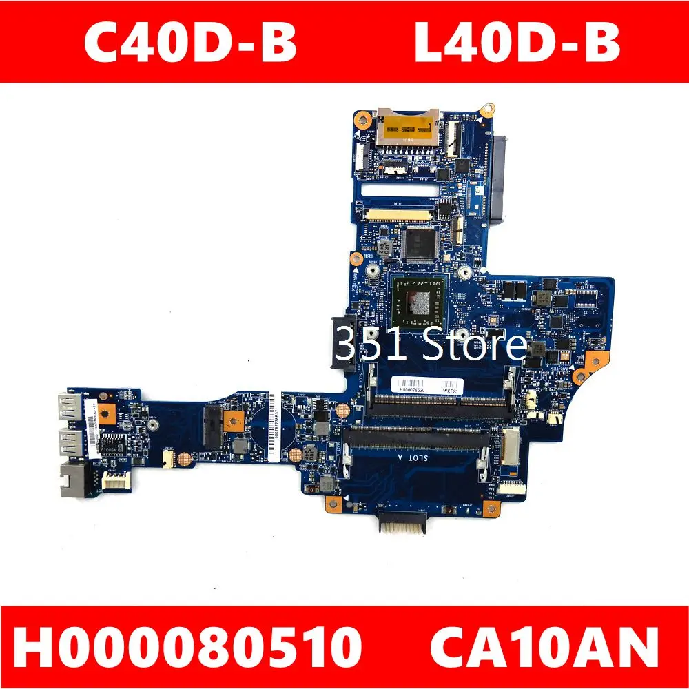 

Женская материнская плата для ноутбука TOSHIBA CA10AN H000080510, протестирована на 100%