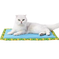 dog cooling mat anti slip pet self cooling pad puppy cat summer soft dog cooling sleeping blanket dogs breathablecar seat cover