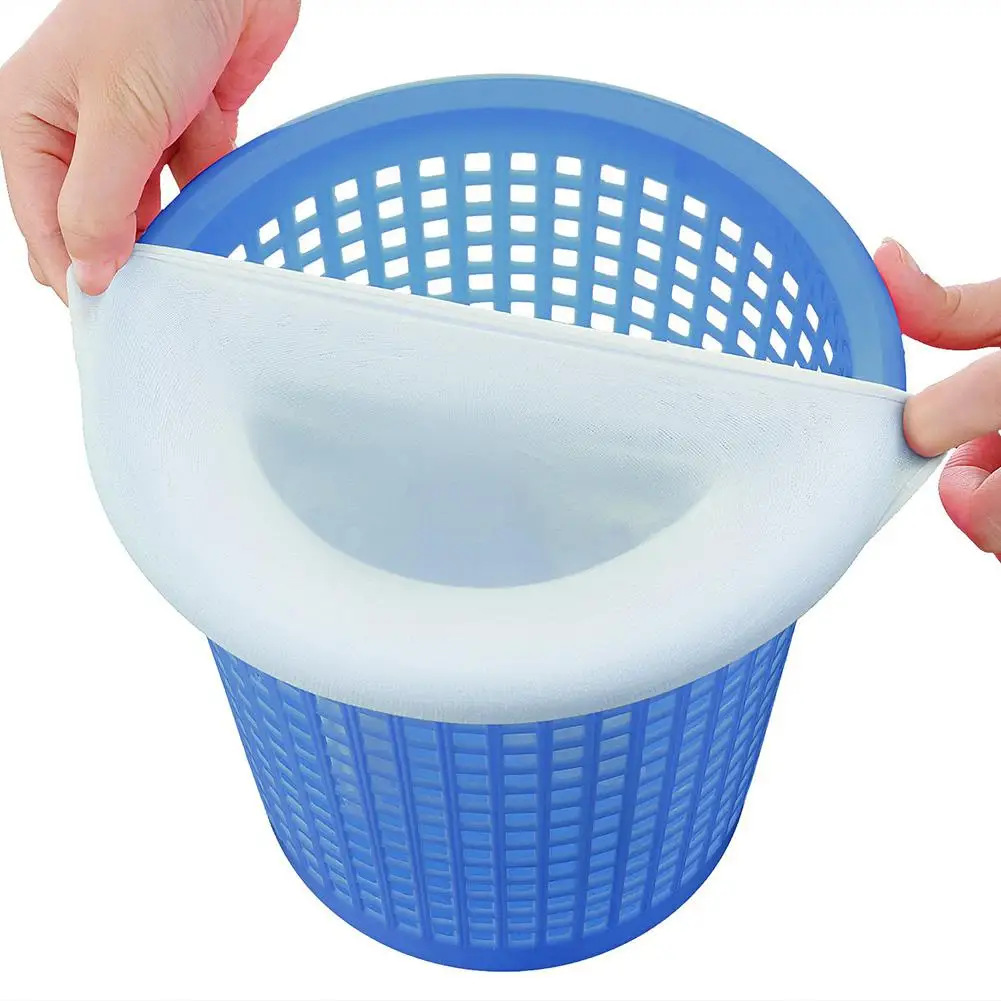 Swimming Pool Skimmer Filter Basket Socks Sleeve Mesh Screen Sock Net Storage Cleaning Accessories For Home | Дом и сад