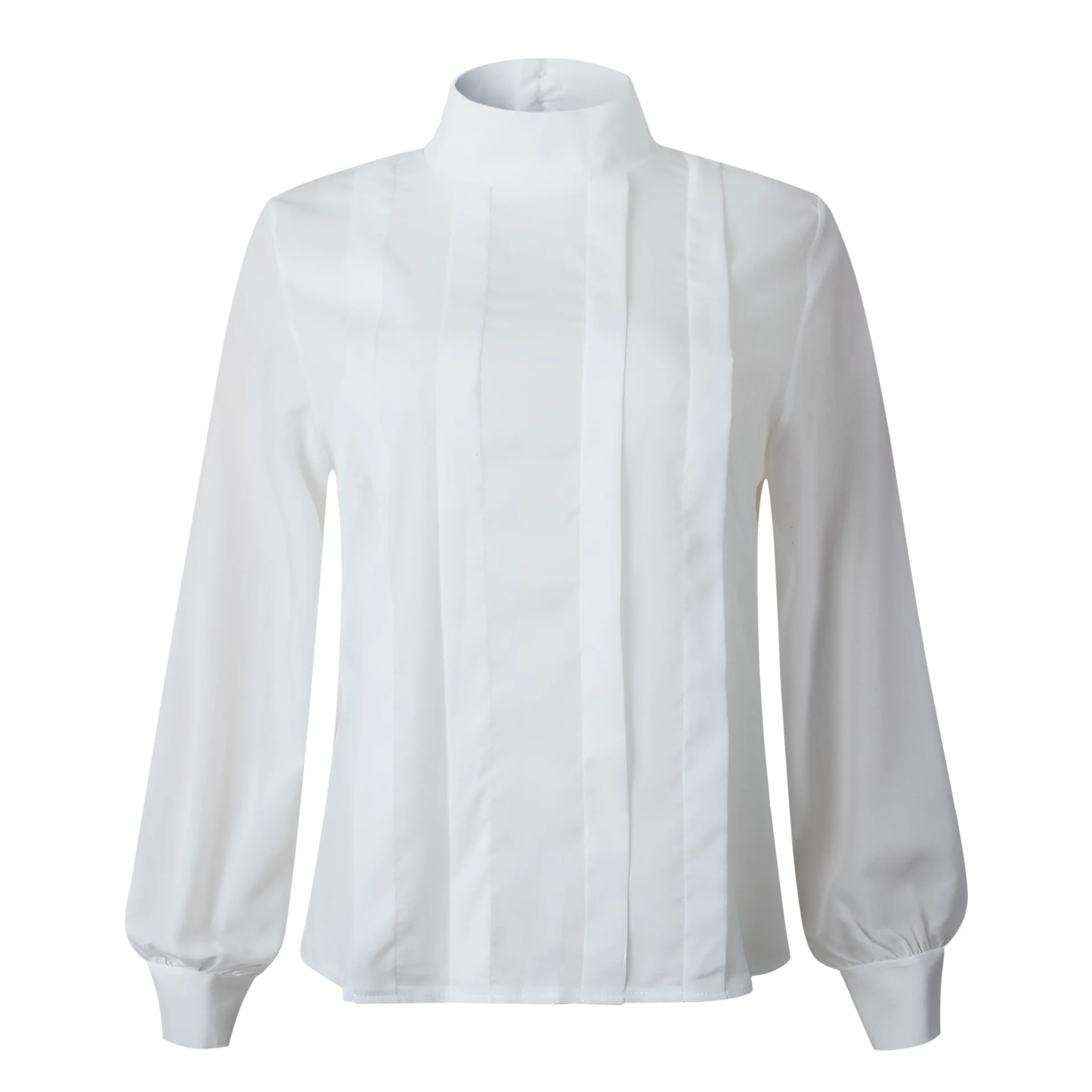 

New Arrival Women Round Neck Button Tops T-shirt Long Sleeve Casual Shirt Blouse