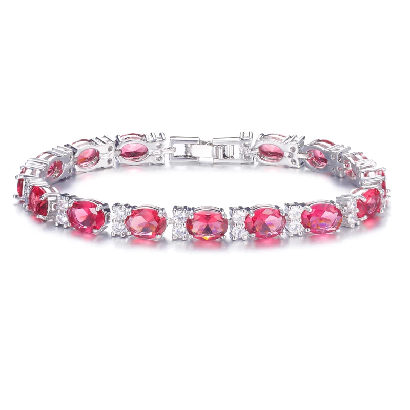 

EMMAYA New Arrival Classic Bracelet With Geometry Zirconia For Female Charming Decoration In Party Five Colors Choice Shiny Gift