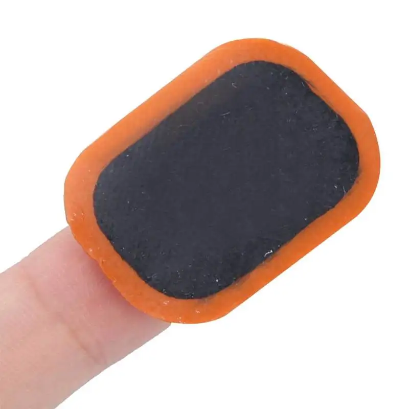 

48Pcs 13.50*7.60*2.20cm Bicycle Tyre Tire Inner Tube Puncture Rubber Patch Repair Bike PVC Wear-resistant Repairment Accessory