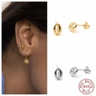 Женские серьги-гвоздики из серебра 925 пробы