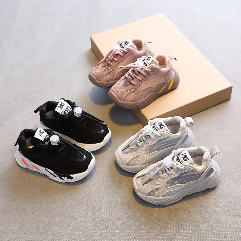 

Children Sport Shoes New Boys Running Shoes Soft Soles Fashion toddler Girls Casual Sneakers Kids School Shoes Autumn Size 26-36