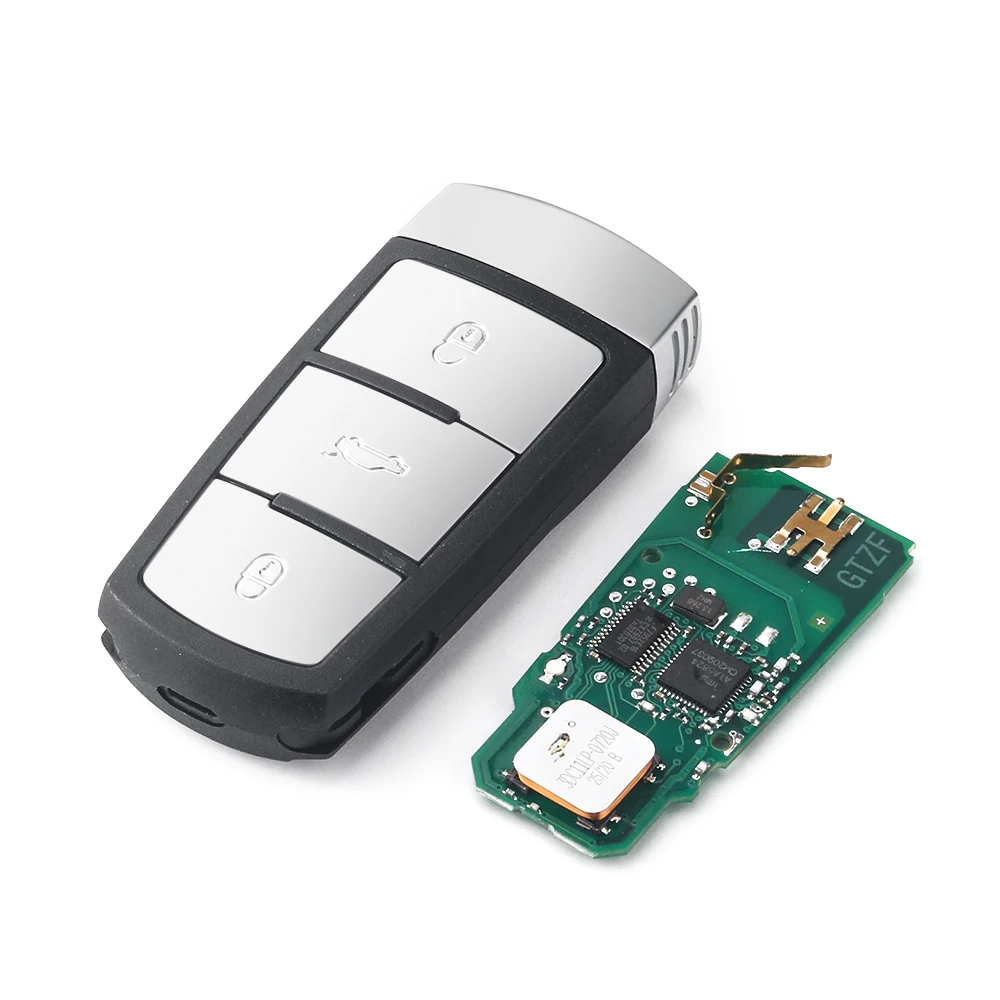 Dandkey 3C0959752BG / BA без ключа go умный дистанционный ключ-брелок от машины 433 МГц PCF7936 ID46