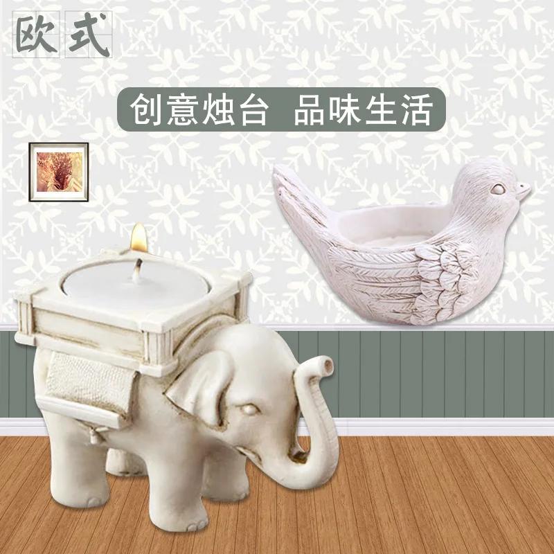 Нестандартная Свеча Держатель полимерное декоративное украшение ручной работы