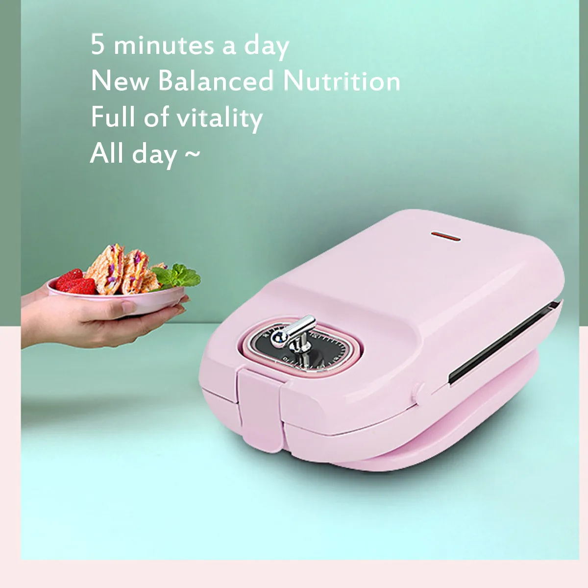 2 в 1 многофункциональные электрические вафли сэндвич мейкер машина для завтрака