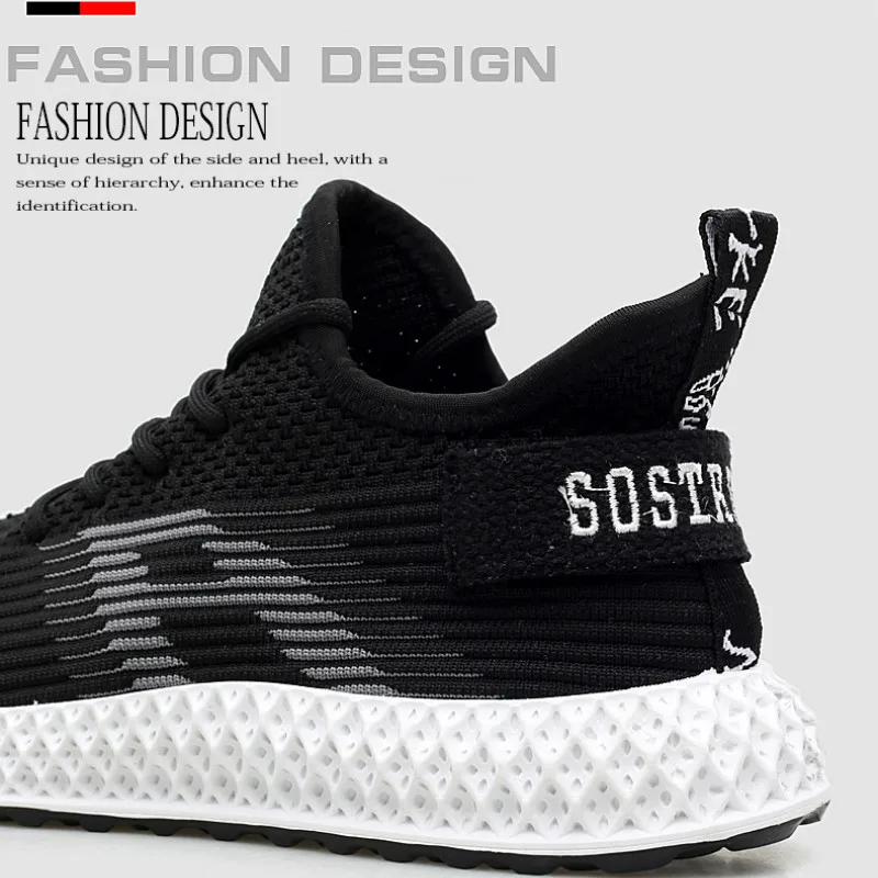 Мужская обувь для бега сезон лето дышащая Спортивная светильник из сетчатого