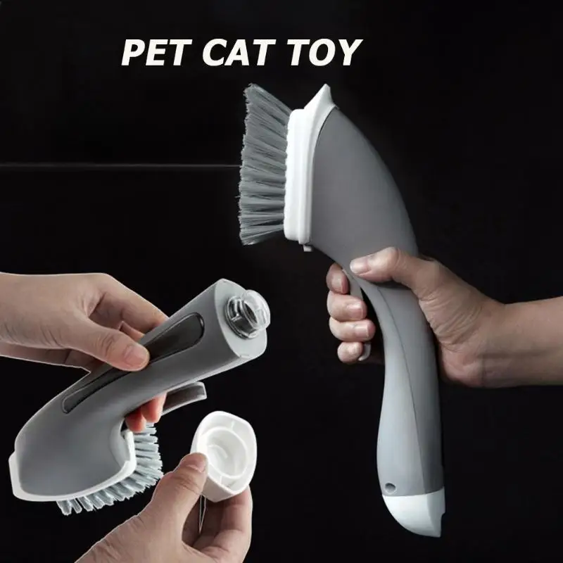 

Water Spray Cleaning Brush Automatic Add Detergent Anti-Slip Long Handle Powerful Cleaning Effect Kitchen Bathroom Cleaning Tool