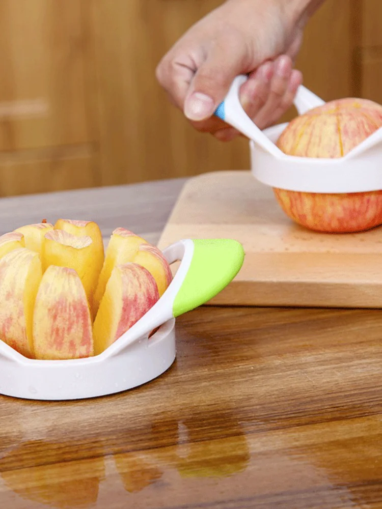 

Apple Cutter Slicer Divider Fruits Corer Stainless Steel Handy Tool 17.5x9cmkitchen Accessories