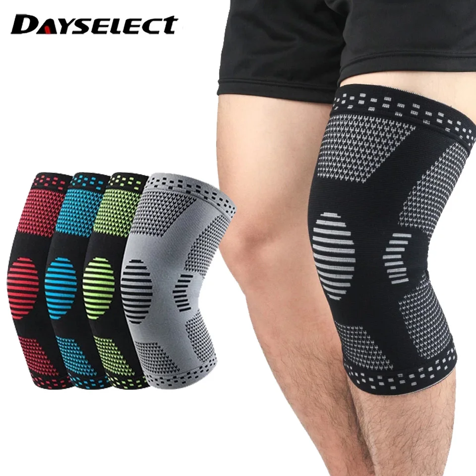 

1PCS Sports Kneepad Patella Pressurized Arthritis Knee Pads Support Fitness Gear Basketball Volleyball Brace Protector