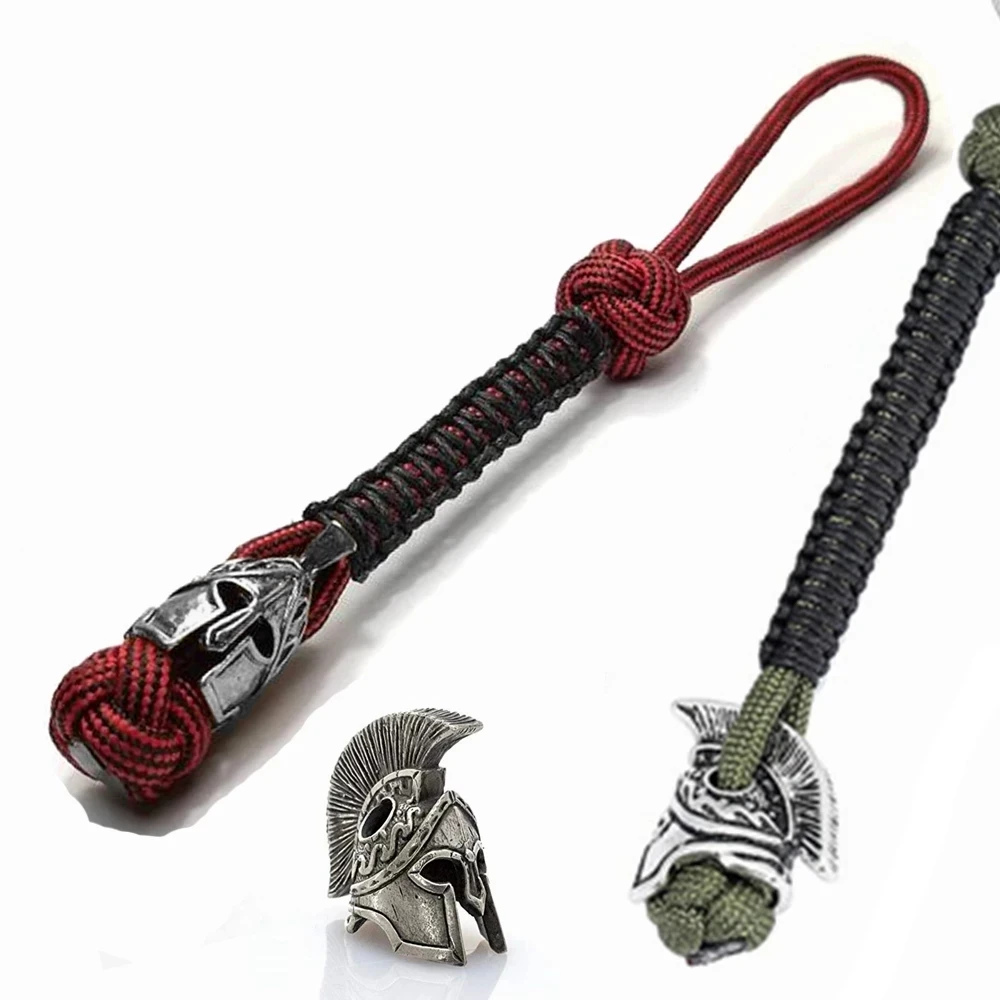 

Vikings Rune Mjolnir Keychain Outdoor Survival Kit Parachute Cord Keychain Paracord viking scandinavian Jewelry Car Key Gift