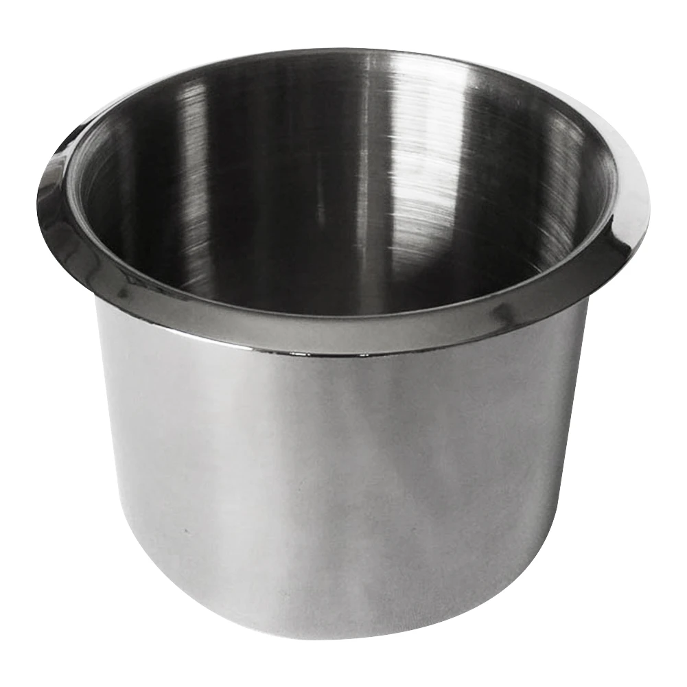 

Recessed Cup Drink Can Holder Entertainment Table Drinking Cup Holder Stainless Steel Drink Cup Holder Bar KTV Table Accessories