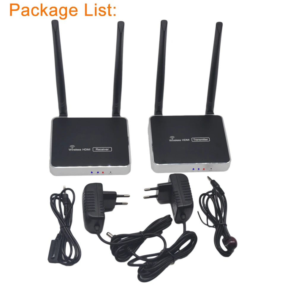 5 ГГц HDMI беспроводной передатчик двойная антенна Wi-Fi беспроводной HDMI усилитель передачи 300 м HD беспроводной HDMI видео передатчик приёмник