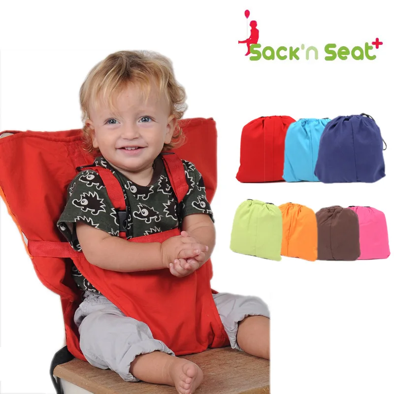 

Portable Baby Seat Kids Chair Travel Foldable Washable Infant Baby Lunch Dinning Cover Seat Saftety Belt Feeding High Chair