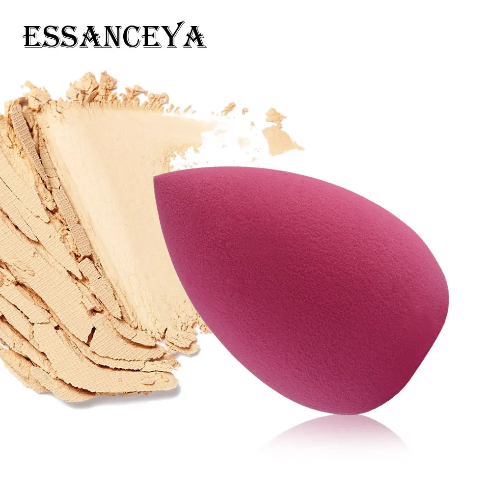 ESSANCEYA 1/2 шт. макияжа Косметический слойка мягкая губка спонж для нанесения макияжа тональный крем пудра буфами на рукавах в форме капли воды губки для макияжа