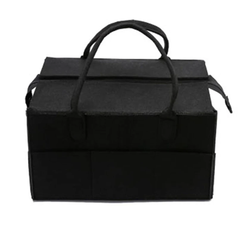 

Foldable Baby Diaper Caddy Organiser Gift Kid Toys Portable Bag/Box for Car Travel Changing Table Organizer with Lid Storage Bag